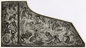 Cover of a Pianoforte by Edward Burne-Jones Cover of a Pianoforte by Edward Burne-Jones
