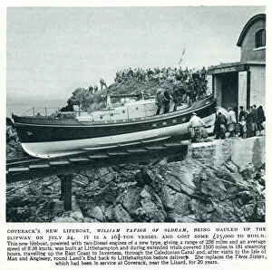 Lifeboat Gallery: Coveracks new lifeboat, 1954