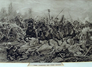 Cpt Francis Grenfell VC (9th Lancers) - Retrieving the guns Cpt Francis Grenfell VC (9th Lancers) - Retrieving the guns