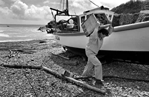 Crab fisherman, Cadgwith, Cornwall Crab fisherman, Cadgwith, Cornwall