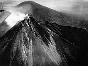Framed Print : The Crater of Merapi Print Framed Print : The Crater of Merapi Print