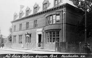 Prints of Craven Park Harlesden police station. London Police Prints: Craven Park Harlesden Police Station Print, London