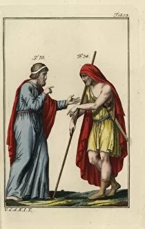 Diadem Gallery: Creon, King of Corinth, in Greek regal costume