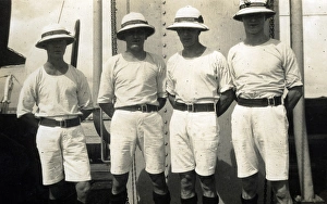 Crew of HMS Cornflower, British minesweeping sloop Crew of HMS Cornflower, British minesweeping sloop