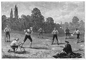 <b class=qtipBold><figcaption>Cricket in the 1770S</figcaption></b><br>Cricket as played in the 1770s.<br><em>© Mary Evans Picture Library</em> Cricket in the 1770S