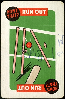 Cricket - Run-It-Out card game - Run Out Cricket - Run-It-Out card game - Run Out