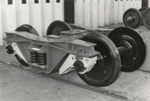 Cross-braced bogie for metre gauge wagons Cross-braced bogie for metre gauge wagons