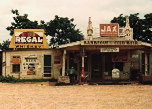 A cross roads store, bar, juke joint, and gas station in the A cross roads store, bar, juke joint, and gas station in the
