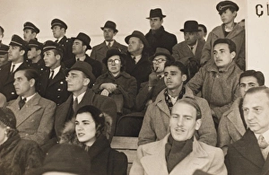 Crowd at a football match - Ankara, 1941 Crowd at a football match - Ankara, 1941