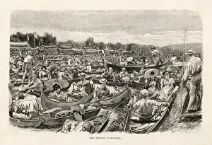 Henley Regatta Prints: Crowded River at Henley