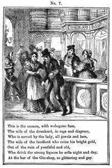 Liquor Gallery: Cruikshank, The Gin Shop, plate 7