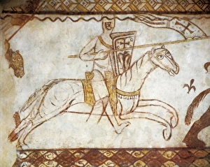 Persons Gallery: Crusades. Knight of the Templar Chapel. Romanesque
