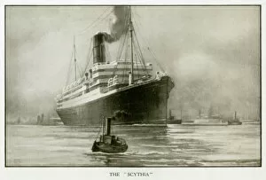 Travelling Gallery: The Cunard Liner RMS Scythia