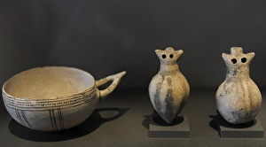 Cups and rattles. Late Bronze Age. Cyprus Cups and rattles. Late Bronze Age. Cyprus