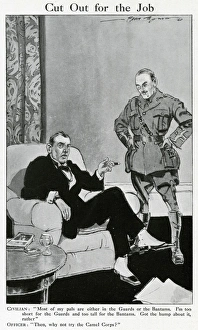 Cut out for the job: WW1 recruitment humour Cut out for the job: WW1 recruitment humour