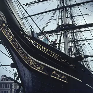 Cutty Sark Print, Greenwich London 1960s