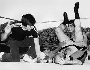 Chris Gallery: Cyanide Sid Cooper and Chris Adams, wrestlers