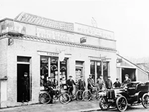 Cycle Works and Motor Works, Epsom, Surrey Cycle Works and Motor Works, Epsom, Surrey
