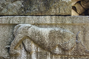 Cyclopean walls. Lions gate. Butrint. Republic of Albania Cyclopean walls. Lions gate. Butrint. Republic of Albania