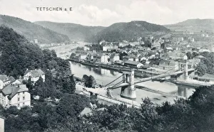 Czech Republic - Decin - spa town on the Elbe Czech Republic - Decin - spa town on the Elbe
