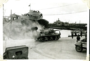 D-Day American Armour, Normandy, France, WW2 D-Day American Armour, Normandy, France, WW2