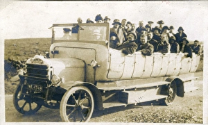 Daimler Charabanc Outing, Thought to be at Abingdon, Oxfords Daimler Charabanc Outing, Thought to be at Abingdon, Oxfords