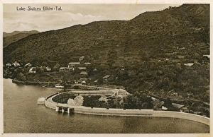 Dam and Lake, Bhimtal hill station, Uttarakhand, India Dam and Lake, Bhimtal hill station, Uttarakhand, India