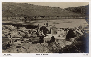 Dam on River Cosquin, Argentina, South America Dam on River Cosquin, Argentina, South America