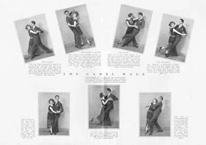 Images Dated 6th May 2016: Dance The Camel Walk demonstrated by Clifton Webb and June