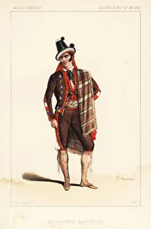 Dancer Georges Elie as Inigo in the ballet Paquita, 1846 Dancer Georges Elie as Inigo in the ballet Paquita, 1846
