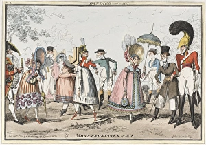 ?Dandies of 1817 & Monstrosities of 1818? - Cruikshank ?Dandies of 1817 & Monstrosities of 1818? - Cruikshank