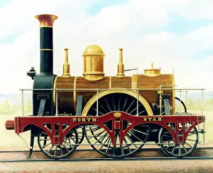 Images Dated 25th May 2011: Daniel Goochs North Star locomotive for the GWR