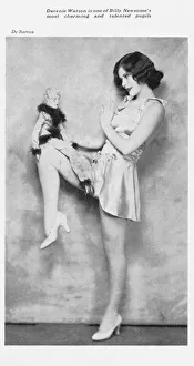 Davenie Watson, one of Billy Newsome's talented pupils, 1931 Davenie Watson, one of Billy Newsome's talented pupils, 1931