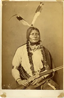 David Frances Barry photo - Sioux Warrior David Frances Barry photo - Sioux Warrior
