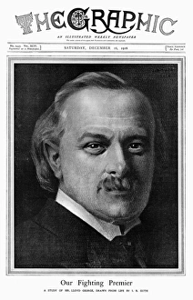 David Lloyd George on the cover of The Graphic during WWI David Lloyd George on the cover of The Graphic during WWI