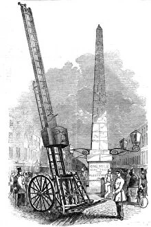 Daviess Portable Fire Escape, Blackfriars, London, 1849
