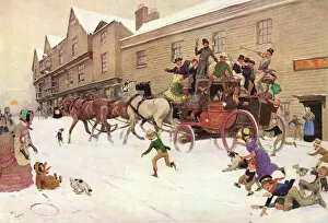 Coach Gallery: In the Days of Dickens by Cecil Aldin