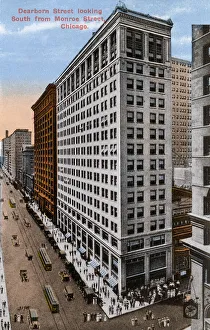 Dearborn Street, Chicago, Illinois, USA Dearborn Street, Chicago, Illinois, USA