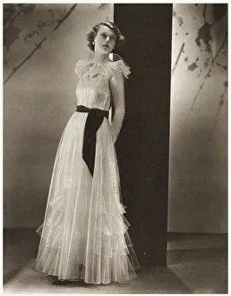 Debutante gown from Harvey Nichols, 1933 Debutante gown from Harvey Nichols, 1933