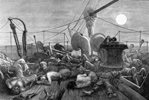 Deck of a Mail Steamer in the Red Sea, 1872 Deck of a Mail Steamer in the Red Sea, 1872