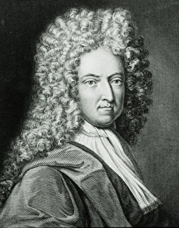 DEFOE, Daniel (1660-1731). English writer. Engraving DEFOE, Daniel (1660-1731). English writer. Engraving
