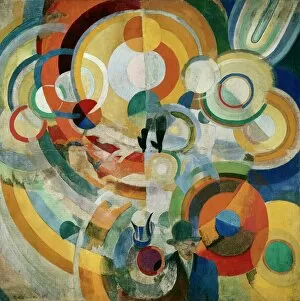 DELAUNAY, Robert. Carousel with Pigs