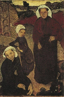 DENIS, Maurice (1870-1943). Breton women. 1890 DENIS, Maurice (1870-1943). Breton women. 1890