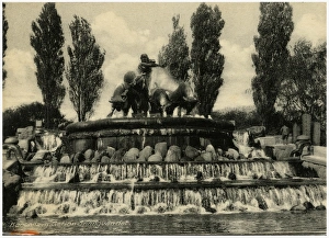 Denmark - Copenhagen - The Fountain of Gefion Denmark - Copenhagen - The Fountain of Gefion