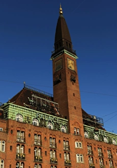 Denmark. Copenhagen. Palace Hotel. Exterior Denmark. Copenhagen. Palace Hotel. Exterior