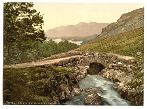 Derwentwater, Ashness Bridge and Skiddaw, Lake District, Eng Derwentwater, Ashness Bridge and Skiddaw, Lake District, Eng