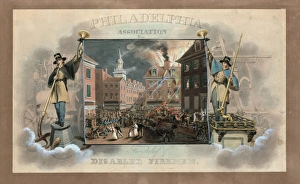 Design for a certificate for the Philadelphia Association fo Design for a certificate for the Philadelphia Association fo