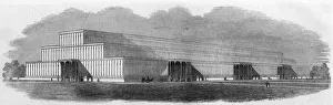 Design for Crystal Palace by Joseph Paxton Design for Crystal Palace by Joseph Paxton