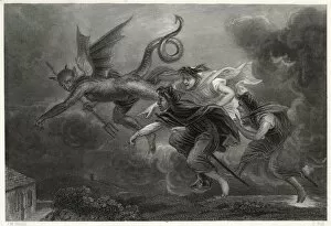 Devil and Witches 1839