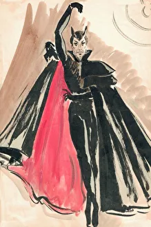 Hostesses Gallery: Diabolo Man - Murrays Cabaret Club costume design